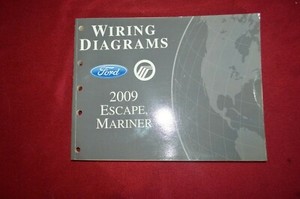 2009 Ford Escape Mercury Mariner Wiring Diagram Manual FCCA | eBay