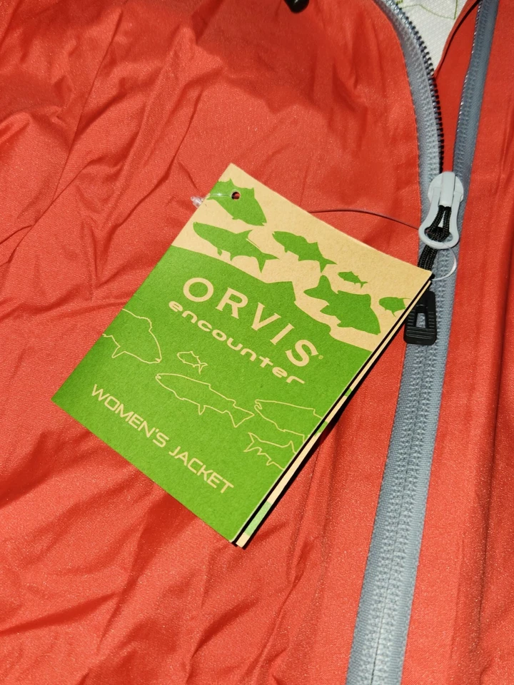 Chaqueta para mujer Orvis Encounter, roja talla mediana Foto 2 de 3