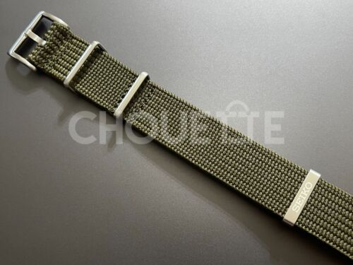Original-Zubehör-Hersteller Seiko Prospex SPB237, 6R35-00T0 20 mm grün Seichu Gewebeband - L0N3011J0 - - Bild 7 von 9