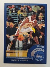 2002-03 Topps #37 Theo Ratliff ~ Atlanta Hawks