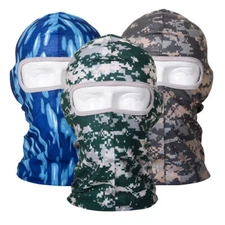 Breathable Printed Balaclava Anti UV Hood Hunting Motorcycle Full Face Masks Cap