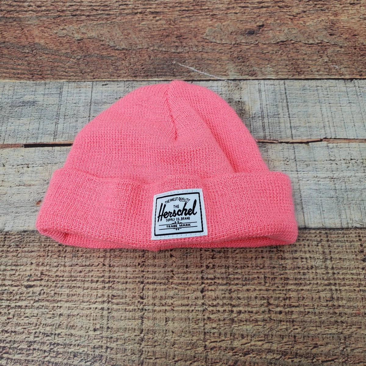 Herschel pink beanie cheap