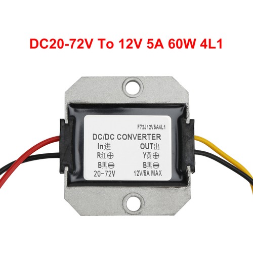 Waterproof DC-DC Converter 20-72V Step Down to 12V Power Supply Module 5A S1 - Picture 4 of 10