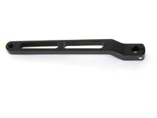 EXTENDED SHIFT LEVER SLOTTED 8" BLACK SHIFTER ARM HARLEY 1973-UP SOFTAIL