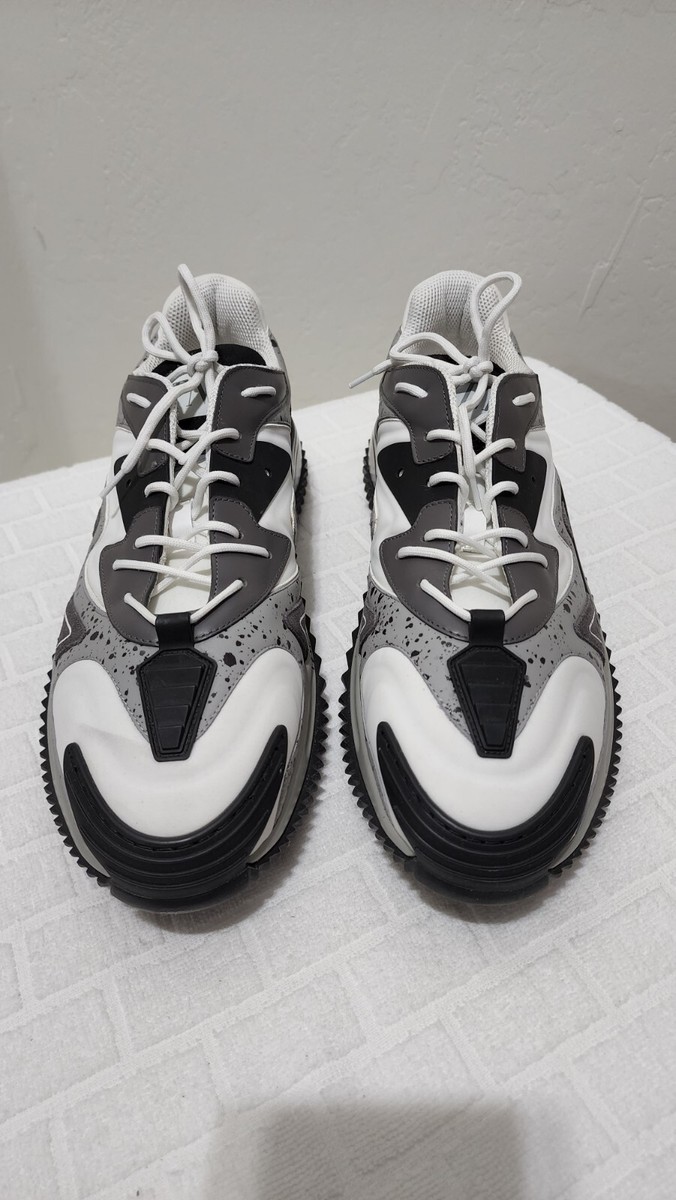 スニーカー Valentino Garavani New Runner Sneakers Valentino Garavani Mens 46IT 13US Wade Runner Low-top White
