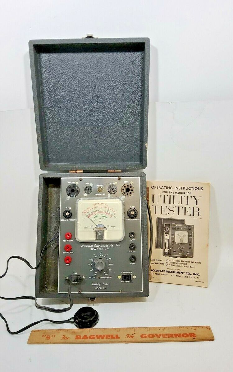 Parts/Repair Radio Tube Tester Accurate Instrument Company Parts/Repair Radio Tube Tester Accurate Instrument Company