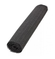 2 x BLACK Non Slip Plastic  Shelf Liners 12 x 60 IN ( 30 cm x 152 cm ) NEW 