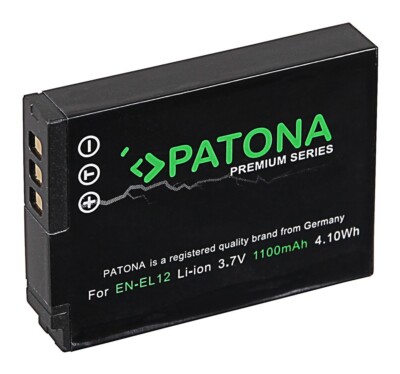 Patona Premium Akku für Nikon CoolPix P300 / P310 / P330 / P340 - 1100mAh - EL12