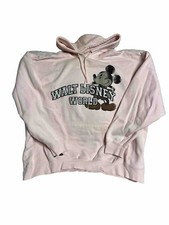 Vintage Walt Disney World Hoodie Sweatshirt Mickey Mouse Sweater Sz 2XL