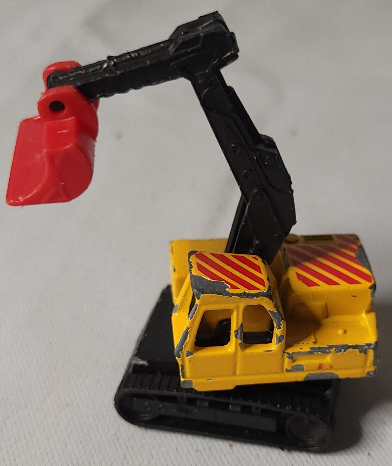 1980 Matchbox Excavator Made in Macau Vintage Construction Equipment