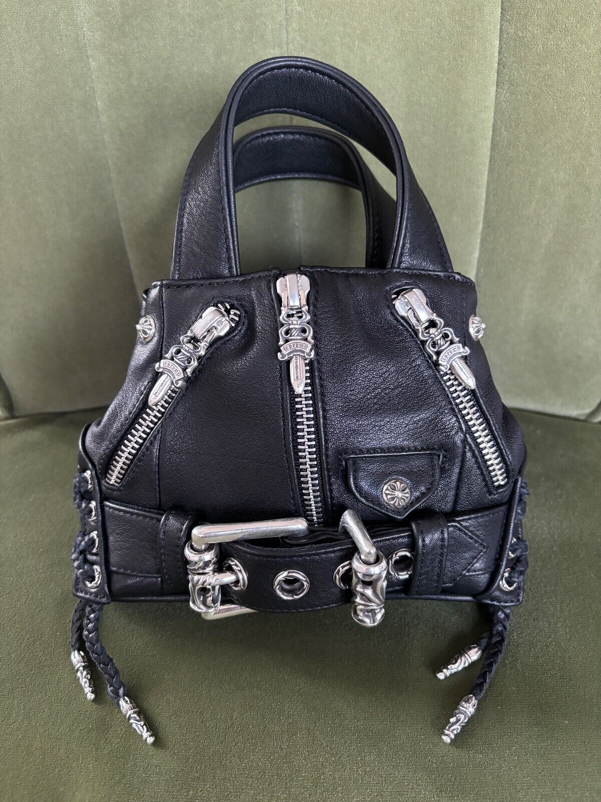 Chrome Hearts JJ Dean Leather Bag 〠Brand Newã€'In Hand Chrome Hearts JJ Dean Leather Bag 〠Brand Newã€'In Hand