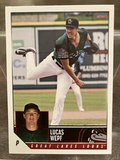2024 Choice Lucas Wepf Great Lakes Loons Team Card Dodgers