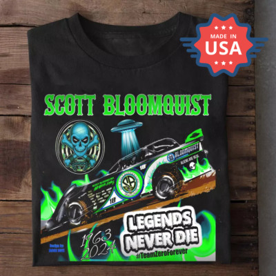 NEW SCOTT BLOOMQUIST 1963-2024 Gift For Fan Black All Size Shirt NN6560 ...