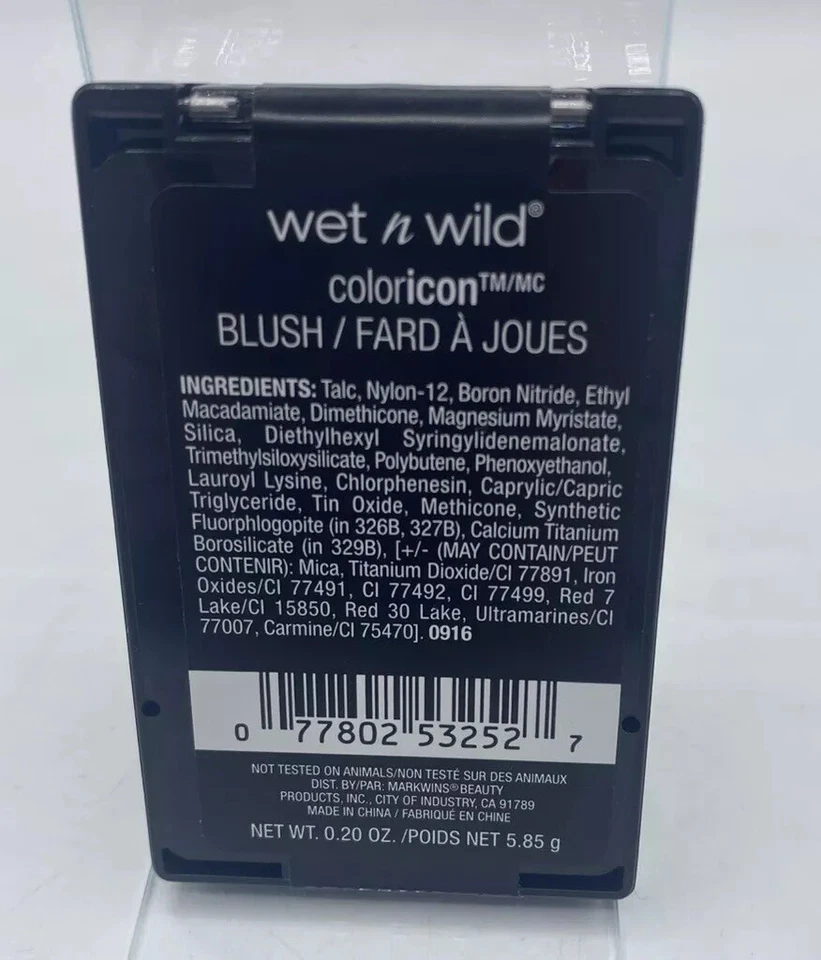 Wet n Wild Coloricon Blush 3325B Pearlescent Pink Sealed Face Makeup Cosmetic - Image 2 of 4