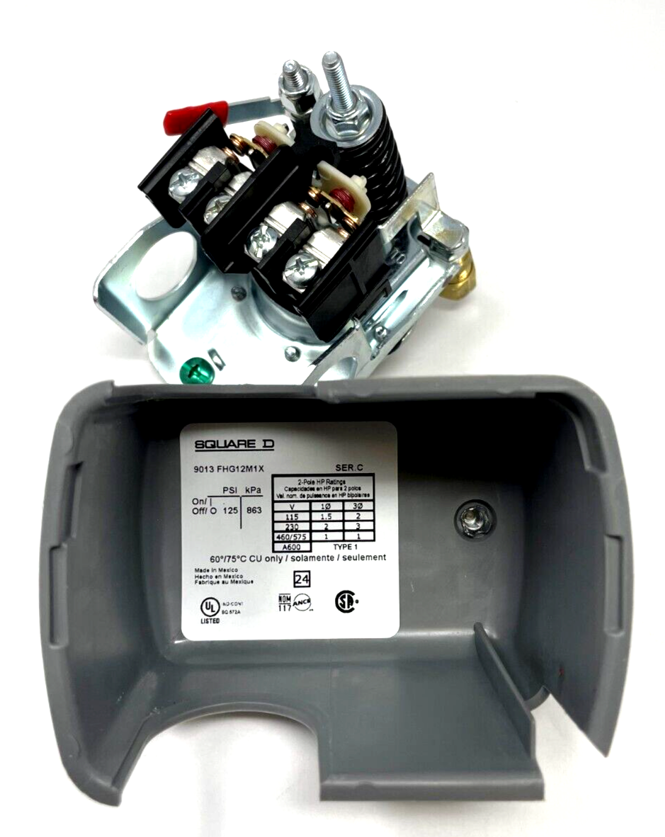 NUOVO PRESSOSTATO MOD. SQUARE D 9013FSG2 PER AUTOCLAVE - Foto 11