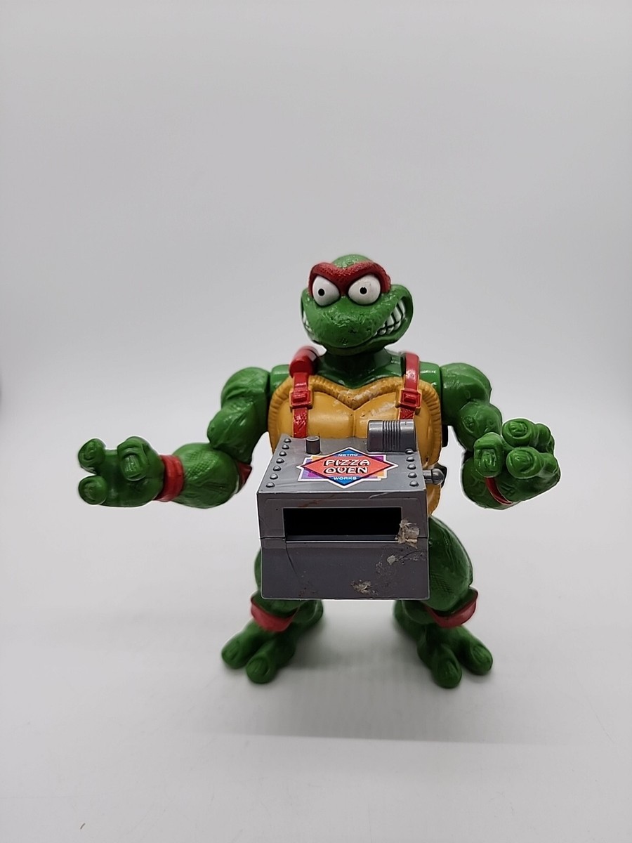 1993 TMNT Pizza Tossin' Raph Raphael Figure Oven Teenage Mutant