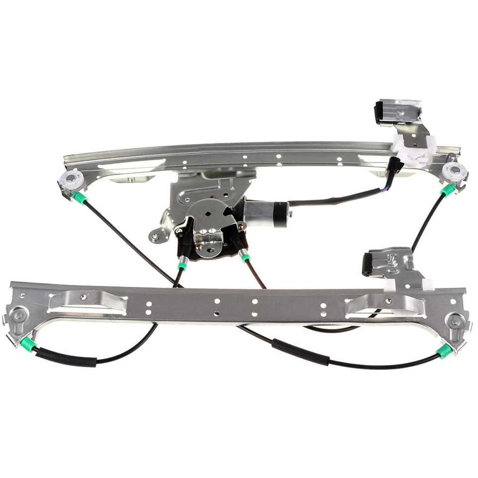 Regulador de ventana eléctrica lado del pasajero delantero para Buick Rainier 2004-08 con motor Foto 3 de 4