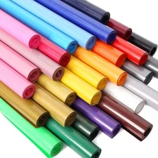 Heat Transfer Vinyl Roll 12" x 5ft HTV Vinyl Iron-on Heat Press for T-shirts