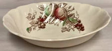 Vintage Harvest Time Johnson Brothers Vegetable Side Serving Bowl Dinnerware UK