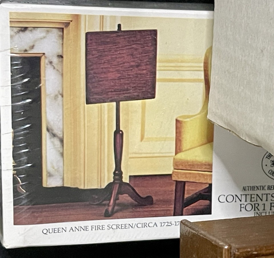 Assorted Dollhouse Miniature Furniture Lot of 19 eBay