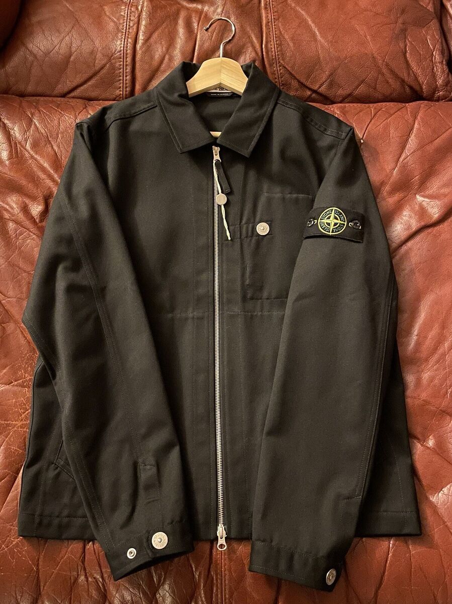 Stone Island Workwear R-Gabardine 3/1 Medium Black New | eBay Stone Island Workwear R-Gabardine 3/1 Medium Black New | eBay