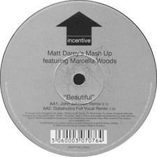 MATT DAREY - BEAUTIFUL - 12" VINYL RECORD - 90S 2000S TRANCE UK GARAGE UKG DJ