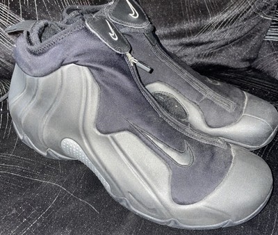 Nike Air Flightposite Black 2008 Size 11 624015-004 EUC barely worn