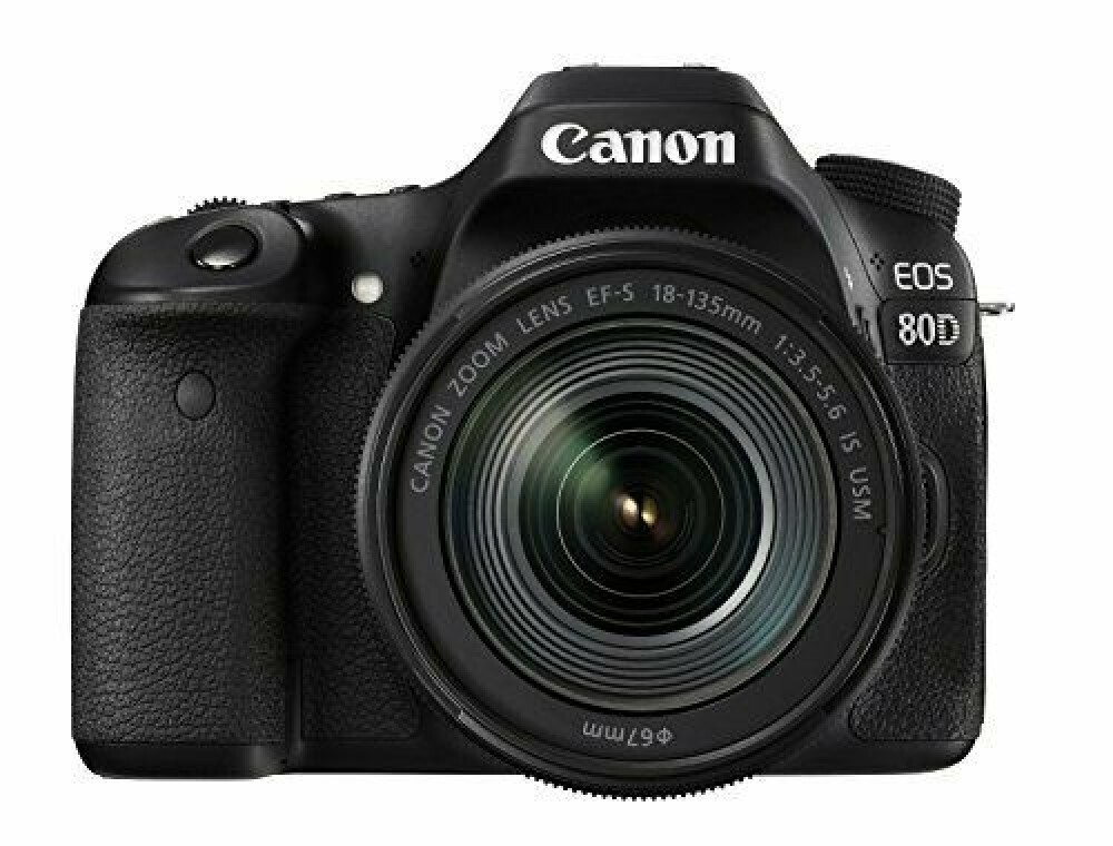 USED Canon DSLR Camera EOS 80D Lens Kit EF-S18-135mm F3.5-5.6 IS