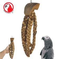 2824 Coco Platt Natural Shredding Palm Coconut Parrot Macaw African Grey Cockato