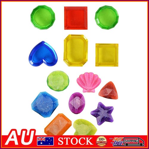 Guidre 16-teiliges Tauchspielzeug Set - Sinkende Edelsteine & 50 Goldmünzen Für Pool Spaß