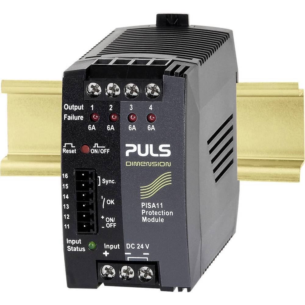 PULS DIMENSION PISA11.406 Modulo di sicurezza 24 V/DC 6 A Num. uscite:4 x