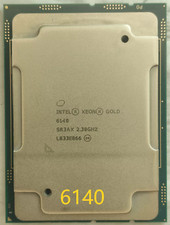 Used Intel Xeon Gold 6140 2.3GHz 18-Core SR3AX CPU Tested  Working  LGA3647