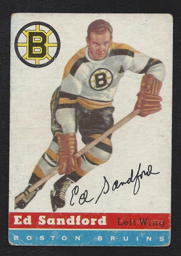 Ed Sandford #48 1954 Topps card