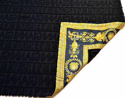 Gianni Versace Large Towel Baroque Barocco Throw Unisex