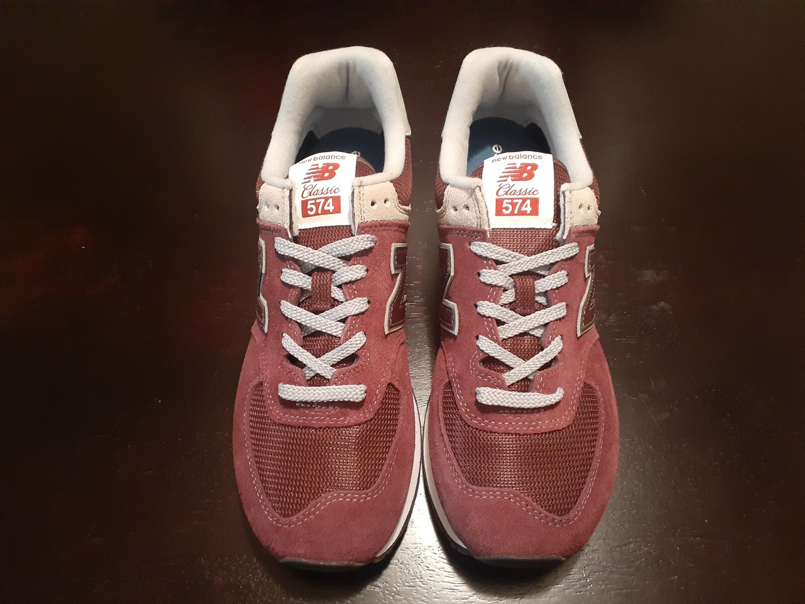 Size 8.5 - New Balance 574 Burgundy - ML574EGB for sale online | eBay