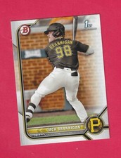 50 card lot of 2022 Bowman Draft #154 Jack Brannigan - Pirates - 10 available
