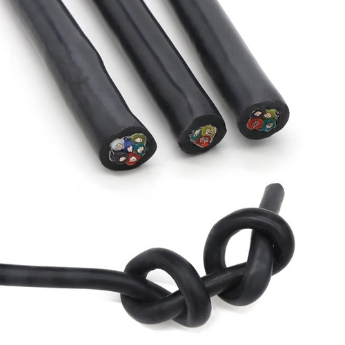 Cavo schermato in silicone morbido Q 0,3-2,5 mm isolato filo flessibile di rame - Foto 6 di 7