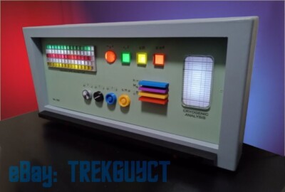 STAR TREK TYPE 7 WALL MOUNT COMPUTER PROP Lights/Sounds