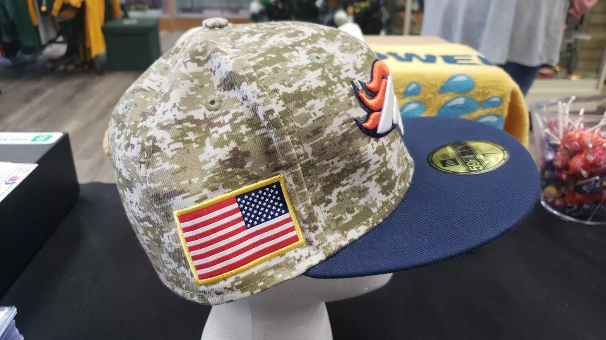 Broncos salute to service hat cheap