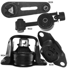 Engine Motor Mounts & Trans. Mount 4Pcs Set for Nissan Cube, Tiida, Versa 1.8L