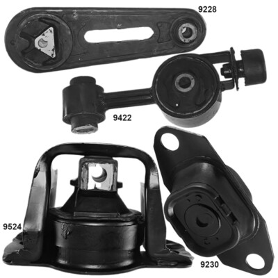 Engine Motor Mounts & Trans. Mount 4Pcs Set for Nissan Cube Engine Motor Mounts & Trans. Mount 4Pcs Set for Nissan Cube