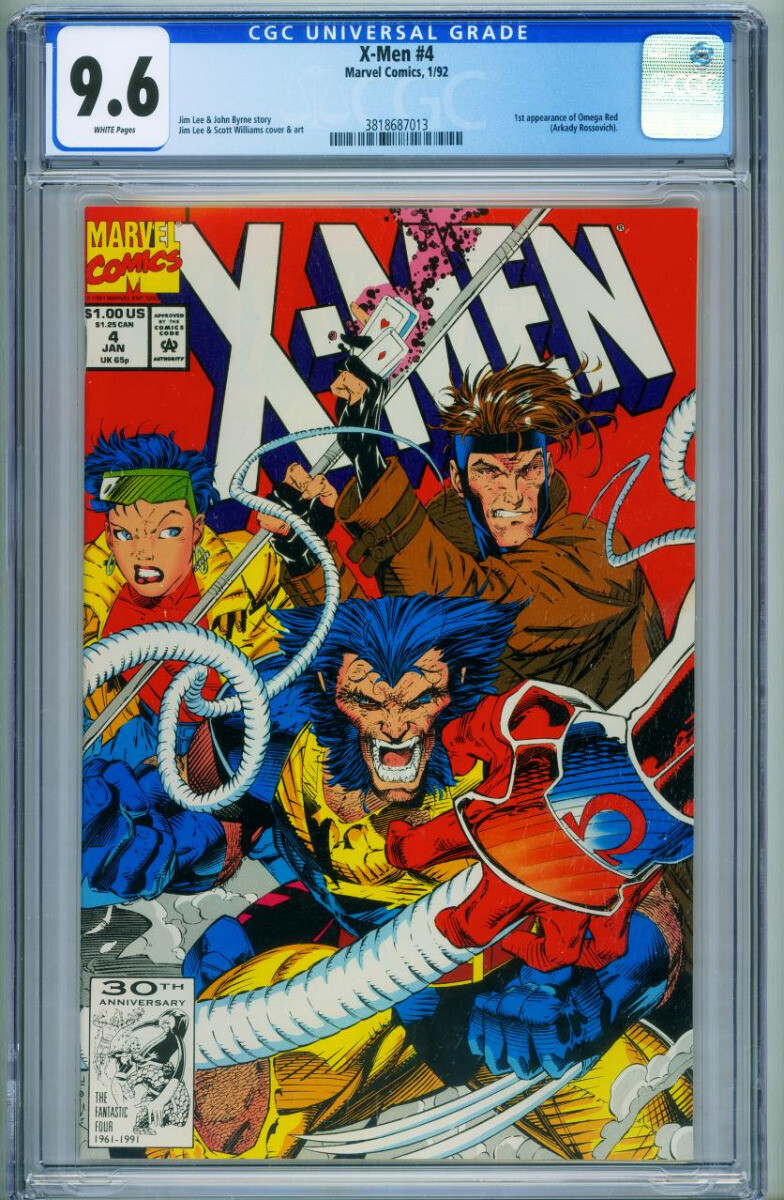X-Men #4 CGC Graded 9.6 // 1st Omega Red // comic book | eBay