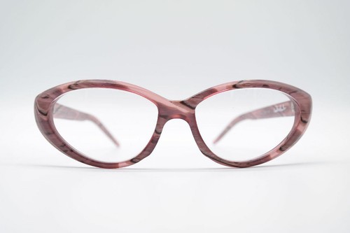 Lunettes Vintage Argenta 798 - Monture Ovale Violette En Métal, NOS, Style Rétro Unisexe