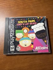 South Park: Chef's Luv Shack (Sony PlayStation 1, 1999) Complete Registration 