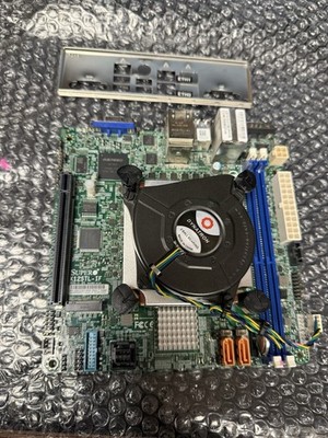 *WORKING* Supermicro X12STL-IF Motherboard W/CPU & HEAT SINK