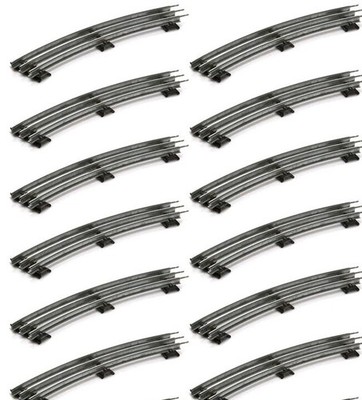 Menards O-42 Curved track 12 pieces to make 42 inch circle New. Qty. 12