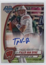 2024 Bowman U Chrome Prospect Refractor 106/299 Tyler Van Dyke #PA-TVA Auto 3hd