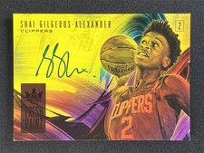99/99 ≈1/1 ! 2018-19 Court Kings Shai Gilgeous-Alexander Fresh Paint Auto RC