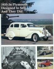 1935- 1936 Plymouth 10 Pg Review P4 P8 P7 P6
