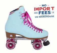 Moxi Beach Bunny Roller Skates Blue Sky Size 7 Quad Skates Outdoor 493151070